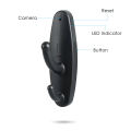 Motion Detection Hidden Mini Camera Clothes Hook DVR Video Nanny Babysitting Cam